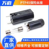 PTF45 ตัวยึดฟิวส์ติดตั้งแผงแชสซี 10A250V หลอดฟิวส์ปัจจุบัน 5X20mm ขายส่งอะแดปเตอร์