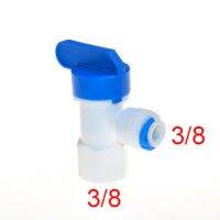 Water Filter Parts Elbow 3/8 Female 3/8 Tank Ball Valve for Tube Quick Connect