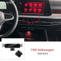 ที่จับโทรศัพท์มือถือรถยนต์สำหรับ Volkswagen VW GOLF 8 2020ที่ตั้งระบายอากาศขาตั้งระบบนำทาง GPS Artphone ที่วางมือถือในรถอุปกรณ์เสริม