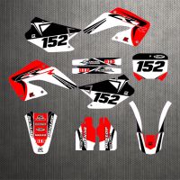 Motorcycle CR 125 CR 250 2000 2001 Fairing Sticker graphics Decals Backgrounds kit For HONDA CR125 CR250 2000 2001 CR125R CR250R