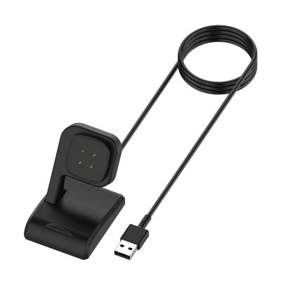 (Hot) ALLOYSEED แบบพกพาเครื่องชาร์จ USB สำหรับ Fitbit Versa 3-Fitbit Sense สายชาร์จ Dock Station Power Adapter สมาร์ทวอท์ชอุปกรณ์เสริม
