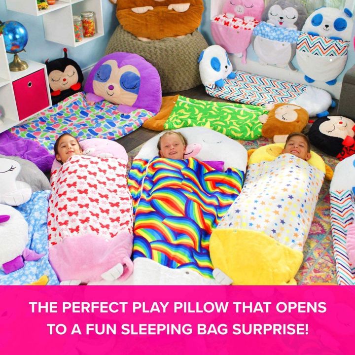 tamias-ถุงนอนเด็กน่ารัก-ถุงนอนเด็ก-เด็กนอนตุ๊กตา-plush-ตุ๊กตาหมอนเด็กผ้าห่มการ์ตูน-sleepsacks-180-70cm-ถุงนอนเด็กน่ารัก