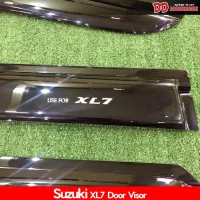 กันสาด XL7 suzuki สีดำ กันสาดน้ำฝน ประตู