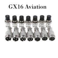 หัวแจ็คคอนเนคเตอร์เหล็กGx16 Aviation Male Connector Female Plug 2/3/4/5/6/7/8/9 Pin