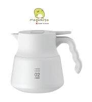 Hario v60 insulated stainless steel server plus 600 ฉนวนกันความร้อนสแตนเลสสตีล เซิร์ฟเวอร์ VHSN-60-W