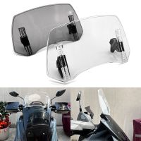 Fit for YAMAHA FZ6 FZ6N FZ6S FZ6R FZ-6 Benelli TRK 502 TRK502X Universal Motorcycle Risen Windscreen Extension shield Clamp on