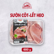 HCM - Rib cutlet - Sườn cốt lết heo Nhập khẩu 600g Mega Việt Phát MVP