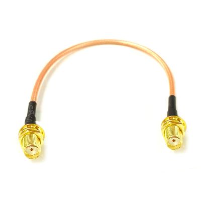 SMA Female to Jack Nut Bulkhead RF Pigtail Cable Adapter RG316 15cm/30cm/50cm For Wireless Antenna Extension Wholesale