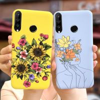 เคสป้องกันสำหรับ Huawei P30 Lite เคสสำหรับเด็กสาวหัวเว่ย P30 Lite P30Lite TPU นุ่มมีสไตล์พิมพ์ลาย6.15