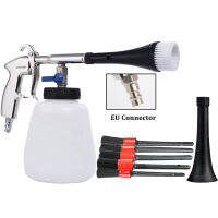 High Pressure Washer Detail Brush Tornado Car Washer Car Interior Deep Cleaning With Brush Air Operated European Connector