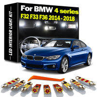 แคนบัสภายในไฟ LED ชุดสำหรับ BMW ชุด4 F33 F32 F36 428 430 435 440 Coupe 2014 2015 2016 2017 2018