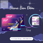 Có che tên  - Có hàng KM - BVS Diana Đêm 35 cm 4 miếng TOP