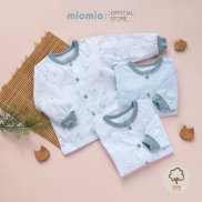 Combo 3 Áo Tay Dài Sơ Sinh MIOMIO Cho Bé Trai, Bé Gái, Vải Cotton