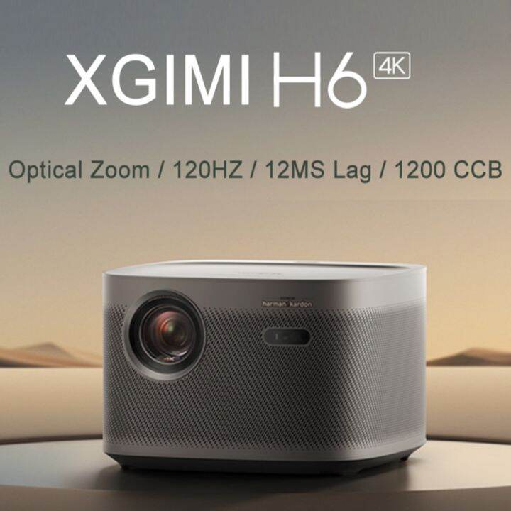 XGIMI H6 4K UHD DLP Проектор 2200Ansi Harman/kardon Patented Audio 4G ...