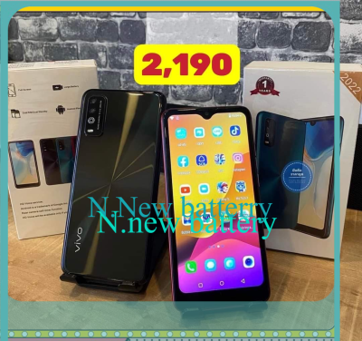 #วีโว่ Y12 2022โทรศัพท์มือถือ Vivo Y12 2022 ⚡ระบบปฎิบัติการ Android 10.0 ⚡แรม 4 GB ⚡รอม 128GB ⚡หน้าจอใหญ่ ขนาด 6.5 นิ้ว  ⚡กล้องหน้าหยดน้ำ 8 ล้าน ⚡กล้องหลัง 3 ...