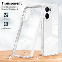 Realme C33 Case ,Transparent Hybrid Impact Defender Hard PC Bumper and Soft TPU Shell with Detachable Camera Protection Case for Realme C33