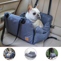 【LZ】✤  Waterproof Travel Car Seat Pet Carrying Bed Transportadora do cão do transporte sair bolsa portátil cães pequenos Teddy