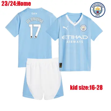 Manchester City Jersey 23/24 Home Football Kit 2023 2024 Soccer Shirt  Haaland