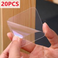 1/20Pcs Powerful Double-sided Tape Nano Stickers No Punching Transparent Waterproof Traceless Wall Hangings Adhesive Glue Tapes Adhesives  Tape