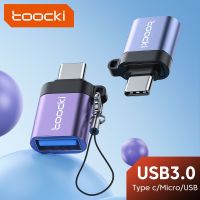 [HOT TALQQQWWEGE 583][ร้อน W] Toocki USB 3.0เพื่อพิมพ์ C OTG อะแดปเตอร์ M Icro USB ชายกับ Type C หญิงแปลง USB C OTG เชื่อมต่อสำหรับ Macbook ซัมซุง Xiaomi