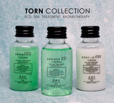 [แพ็คชนิดละ125ชิ้น] รุ่น Torn Bottle งานขวด ของใช้ในโรงแรม Amenities Kit ของใช้ในห้องน้ำ ของโรงแรม hotel supplies