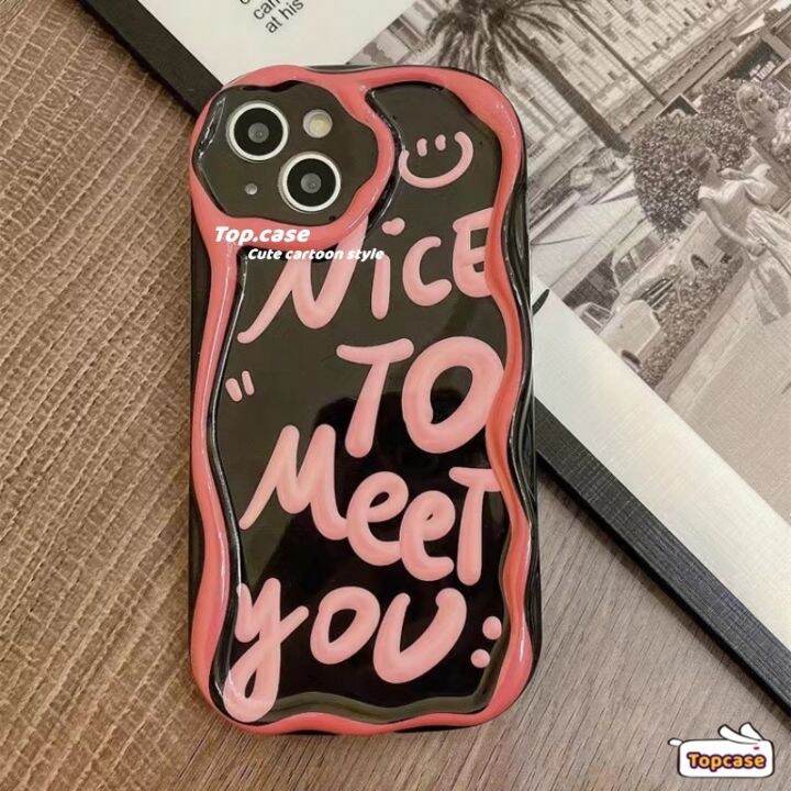 เคสโทรศัพท์มือถือ-ซิลิโคนนิ่ม-กันกระแทก-ลายการ์ตูนกราฟฟิตี้-คลื่นวงรี-สําหรับ-iphone15-14-13-12-11-pro-max-x-xr-xs-8-7-6-plus-se-2020