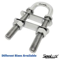 ▦❖✲ Sealux Marine Grade Stainless Steel 304 Bow Eye U-Bolt for Marine Boat Yacht Accessory Hardware