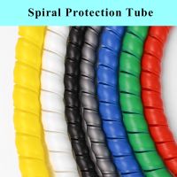 【cw】 1/5M Winding Tube Wire Organizer Cable Protection Sleeve Wrap Protector 8/10/14/16/20/25mm ！