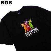 BoB-HOMEBOY เสื้อยืดผู้ชายลาย TELETUBOYunisex SMLXL2XL3XL polo