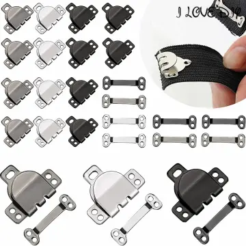 100 Set Invisible Sewing Hook and Eye Closure for Clothing Bra Jacket Hooks  Replacement Sewing Craft Buckle Garment Accessories