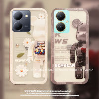 ใหม่ เคสโทรศัพท์ Phone Case VIVO Y27 Y78 Y02 Y02A Y02T 4G 5G 2023 เคส น่ารักสร้างสรรค์ร้อนเคสรูปการ์ตูนสุดเจ๋งหมีบางป้องกันการตกกระแทกนิ่มโปร่งใสฝาหลัง2023