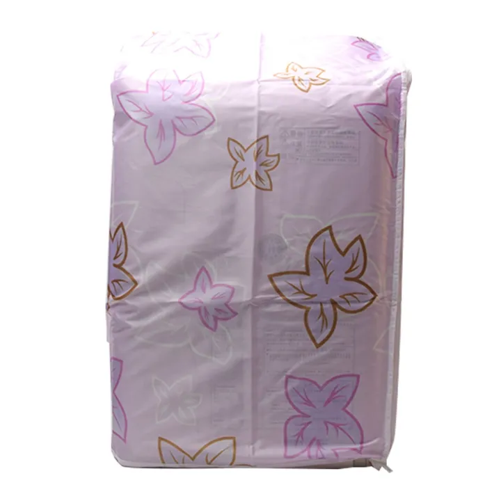 floral-printed-zipper-washing-machine-cover-protective-case-decoration-home-easy-to-clean-front-loading-dust-proof-accessory