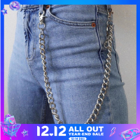 【Flash Sale】60cm Long Keyring Keychain Chain Hipster Pant Jean Key Wallet Belt Ring Clip/พวงกุญแจยาว 60 ซม. พวงกุญแจโซ่ Hipster กางเกง Jean กระเป๋าสตางค์ที่สำคัญเข็มขัดแหวนคลิป