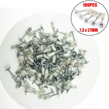 Stainless Steel Insulation Wall Plugs , Perforated Metal Insulation Anchor  Nail