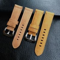 Leather strap substitute Panerai 24mm44mm dial PAM111 PAM441 【QYUE】