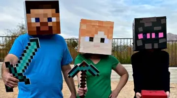 Minecraft Costume Herobrine