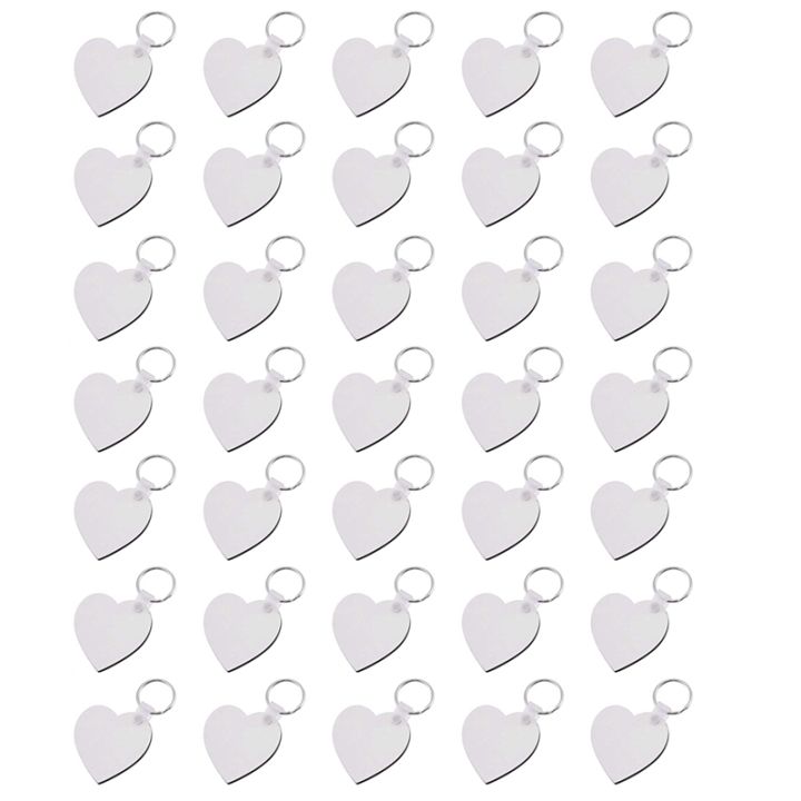 35pcs-heart-blank-board-keyring-keychain-printing-keyrings-diy-sublimation-key-chains-accessories-double-sided