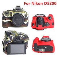 Silicone Armor Skin Case Cover DSLR Camera Bag for Nikon Z50 D850 D780 D750 D600 D610 D5200 D7100 D7200 D810 D810A D7000