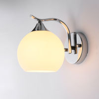 Modern Led Dome Wall Lamp Bedside Lamp Bedroom Living Room Wall Simple Creative Corridor Ho Glass Wall Light