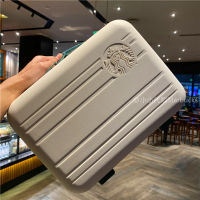 Starbuck 2022 Mini กระเป๋าเดินทางสีขาวกระเป๋าเดินทาง10นิ้ว Boarding Portable Cosmetic Case