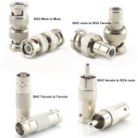 ✚✇◇ 2/5/10Pcs BNC Connector Female to Female BNC Male to Male RCA Female BNC female to RCA Male Adapter for System Video CCTV Camera