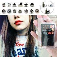 Different Designs Fake Cheater Piercing Non Pierced Magnet Ear Lip Labret Nose Ring Stud Jewelry Magnetic Tunnel Plugs Earring