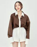 Clara shirt in brown