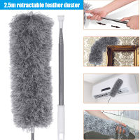 escopic Microfibre Duster Dusting Brush with Flexible Corner Broom Effortlessly Removes Dust and Cobwebs JA55