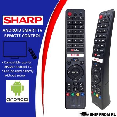 [ Sharp ] รีโมตคอนโทรล สําหรับ Sharp Android TV (GB326WJSA)