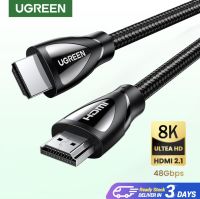 [ส่งไวจากไทย] สาย HDMI 2.1 Cable เคเบิล UGREEN 8k/ 60hz 4k/120hz 48gbps HDCP 2.2