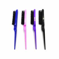 【CC】 1Pc Hair Brushes Comb Teasing  Convenient Back Boar Bristle Hairdressing Profession