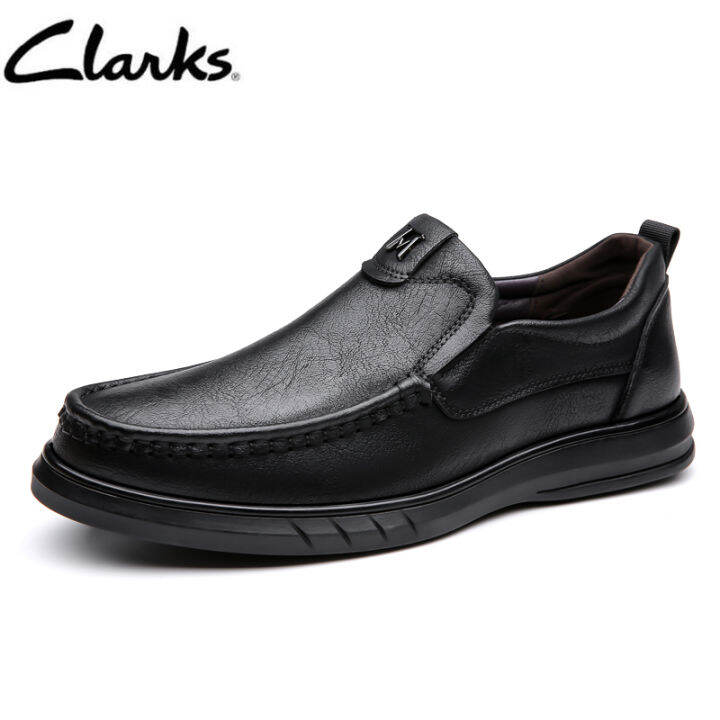 Clarks Men's Bradley Free Loafers - Leather Casual Slip-On Shoes