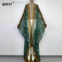 ✕♧ jfmkfmdm WINYI-Boho vestido de praia com manga Batwing cardigan férias doce senhora biquíni perspectiva europeia kaftan sexy nova festa kimono