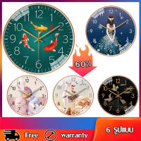 WALL CLOCK นาฬิกา นาฬิกาแขวนผนัง นาฬิกาแขวนผนังลายน่ารัก นาฬิกาตั้งโชว์ นาฬิกาเสริมโชค